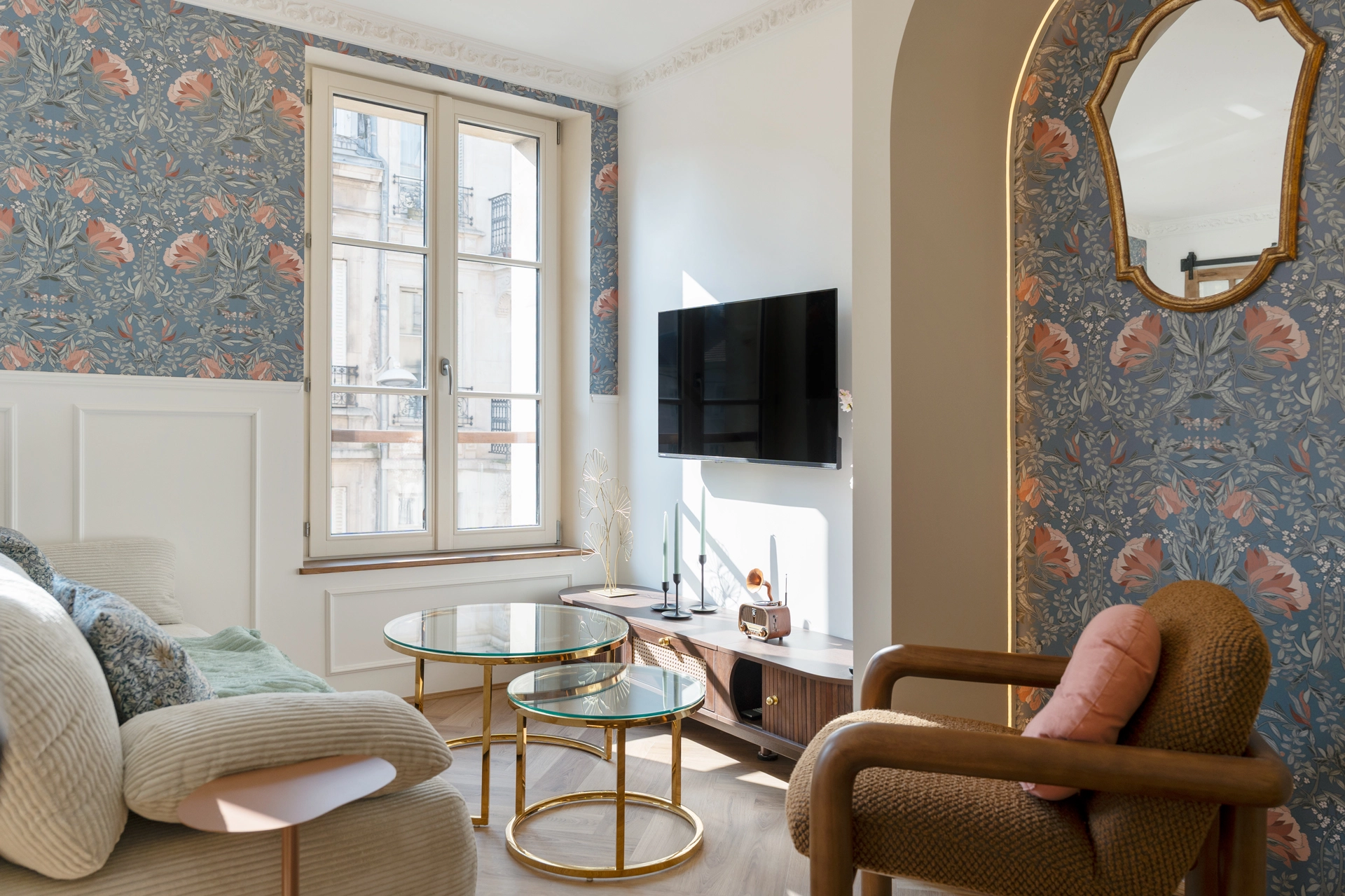 Appartement de luxe Nancy - Salon Art Nouveau